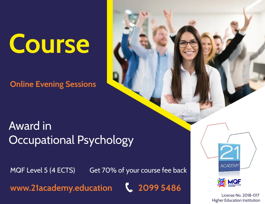 FB Advert - Occupational Psychology